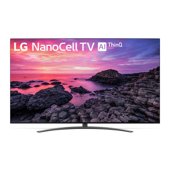 LG 86NANO91CNA.AHK Manuals