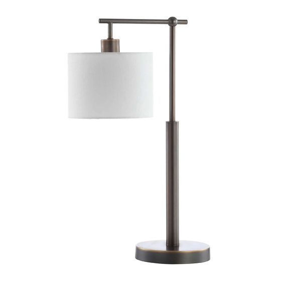 Safavieh Lighting HARLAN TBL4184A Manual