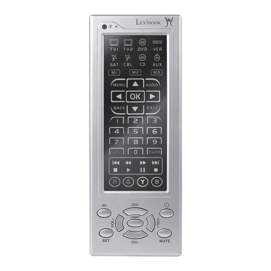 LEXIBOOK TSR50 Manual