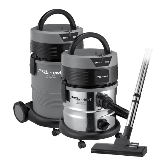 AquaVac EXCELL 20S Wet/Dry Vacuum Cleaner Manuals