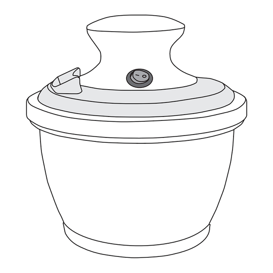 Clas Ohlson SBL-1812-UK Ice Cream Maker Manuals