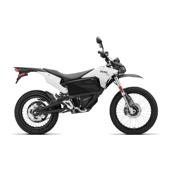 Zero FXS 2018 Owner's Manual