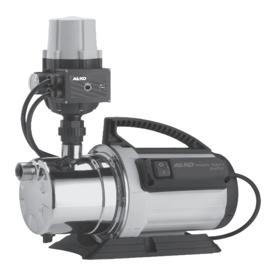 AL-KO HWA 1300 F User Instructions