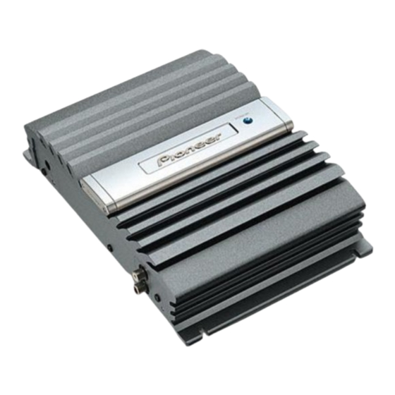Pioneer GM-232 Manuals