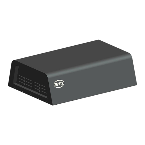 BYD MINI ES Battery Base Installation Manual