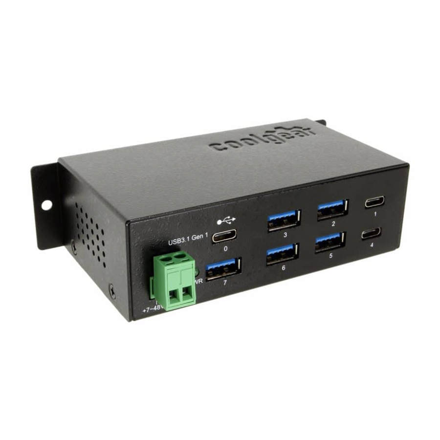 CoolGear CG-7PU313C Product Manual