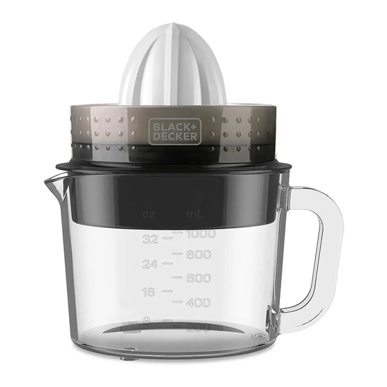 Black+Decker BXCJ30E Instructions Manual