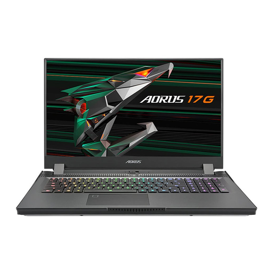 AORUS 17G Manual