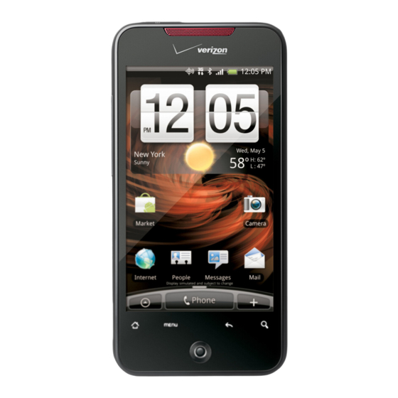 HTC DROID DROID INCREDIBLE Manuals