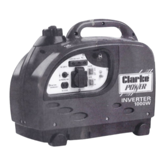 Clarke POWER IG1000 Operation & Maintenance Instructions