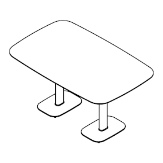 Landscape Forms Contour SQUARE TRADITIONAL Installation Manual
