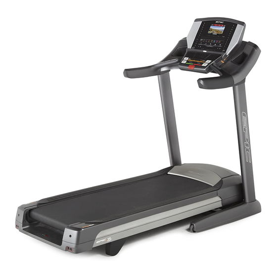 Epic Fitness A35t Sport Treadmill User Manual