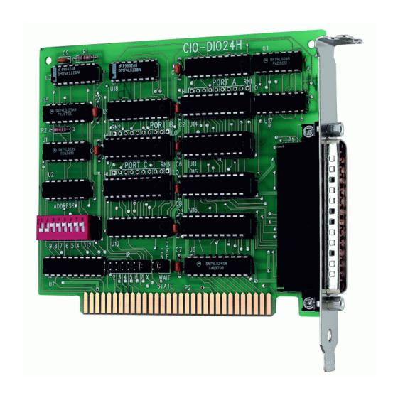 Measurement Computing CIO-DIO24H User Manual