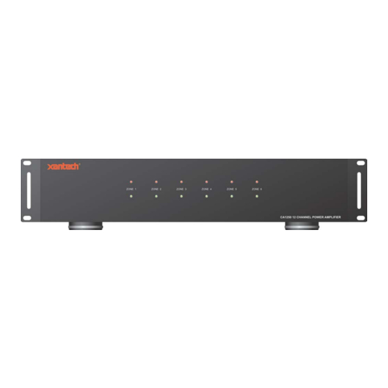 Xantech CA1250 Installation Instructions Manual
