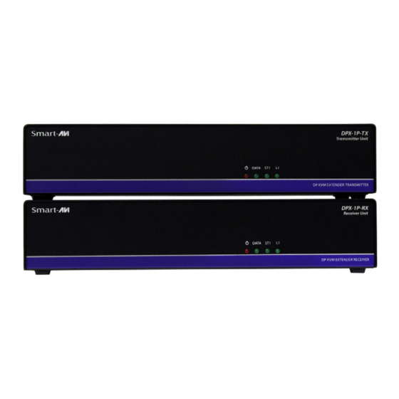 SMART-AVI DPX-1P-Plus Quick Start Manual