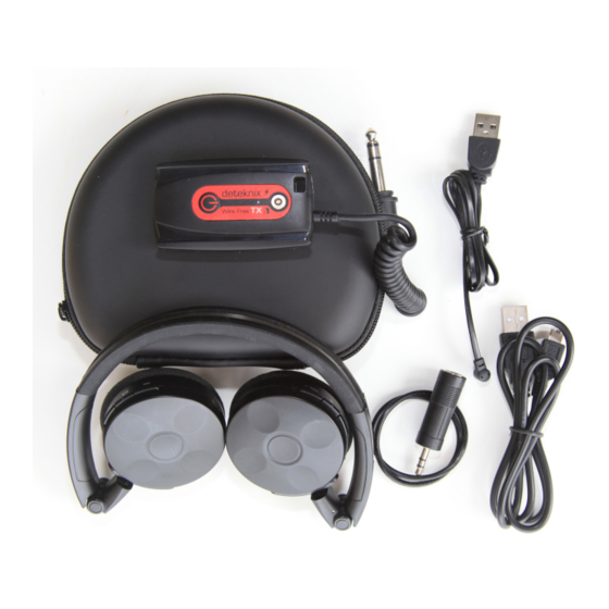 Deteknix Wire-Free W3 Manual