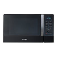 Samsung CE107MNSTR Owner's Instructions & Cooking Manual