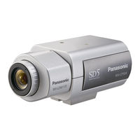 Panasonic PANASONIC WV-CP500 Operating Instructions Manual