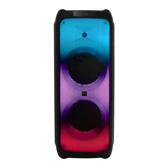 User Manuals: Bauhn APPS-0322 Portable Party Speaker