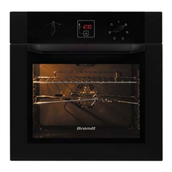 Brandt FC641BB Manual To Installation