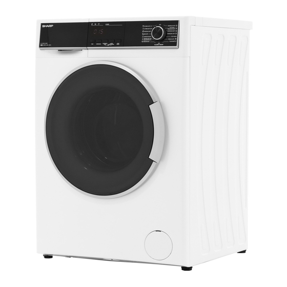 Sharp ES-HFB812AWC-ES Washing Machine Manuals