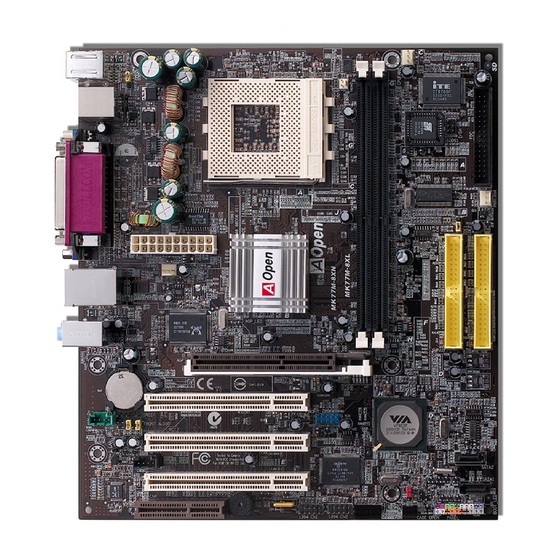 AOpen MK77M-8XN Easy Installation Manual