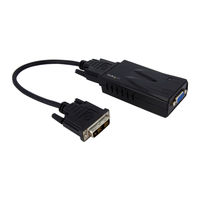 Startech.com DVI2VGACON Instruction Manual