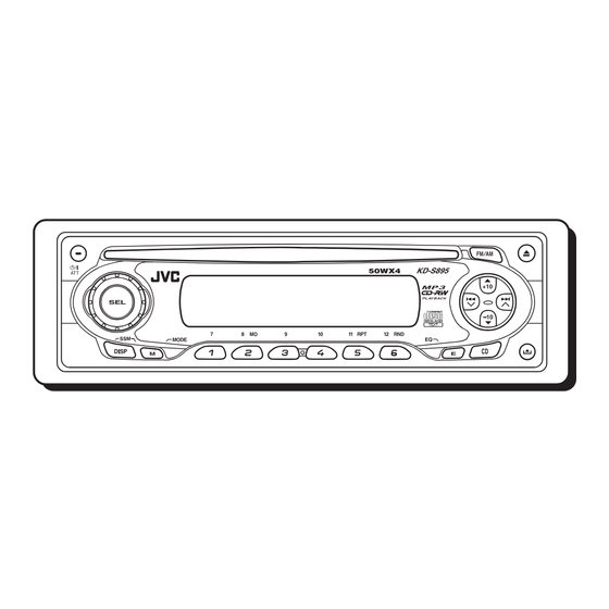 JVC KD-S895 Service Manual