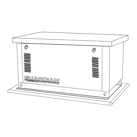 Generac Power Systems GUARDIAN 04079-2 Post Installation Start-Up And Adjustment Manual