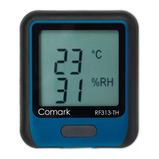 Fluke COMARK Diligence RF313-TH Factory Reset
