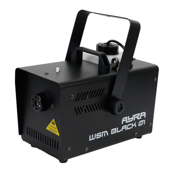 Ayra WSM Black 03 User Manual