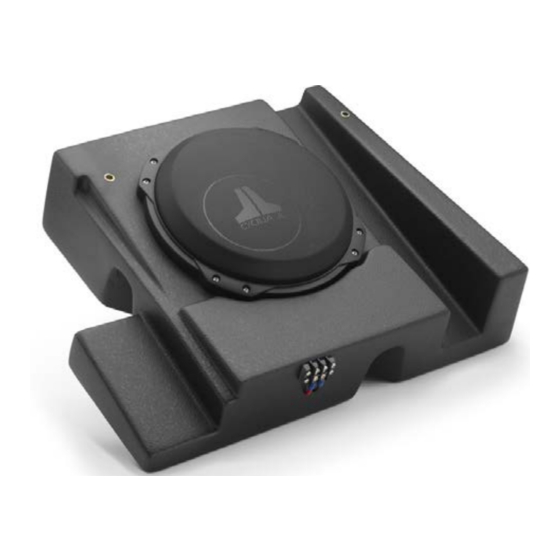 JL Audio Stealthbox SB-CAN-MVX3PASS/10TW3 Installation Manual