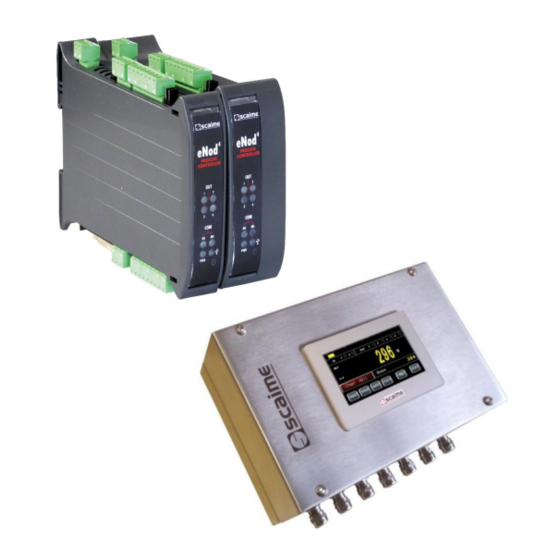 Scaime eNod4-D ETHERNET Manual