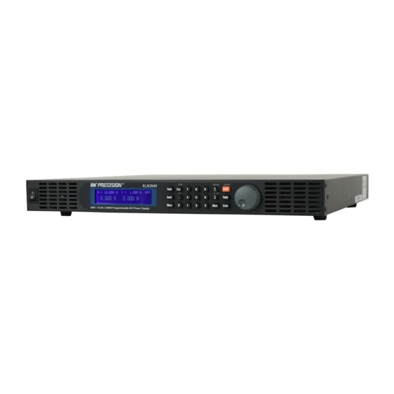 BK Precision XLN15010 User Manual