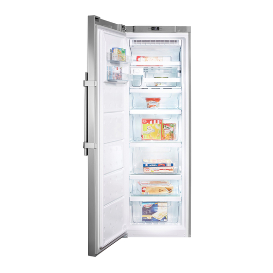 Hanseatic HGS18560ENFDBI Door Freezer Manuals