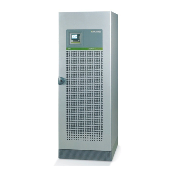 socomec DELPHYS BC Installation And Operating Manual