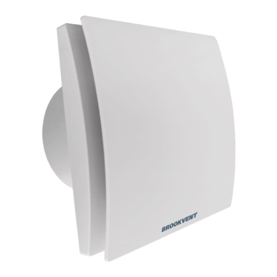 BrookVent AIRSTREAM XE+ Installation, Maintenance And User Manual