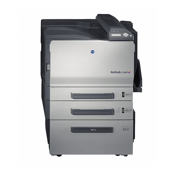 Konica Minolta BIZHUB C250P User Manual
