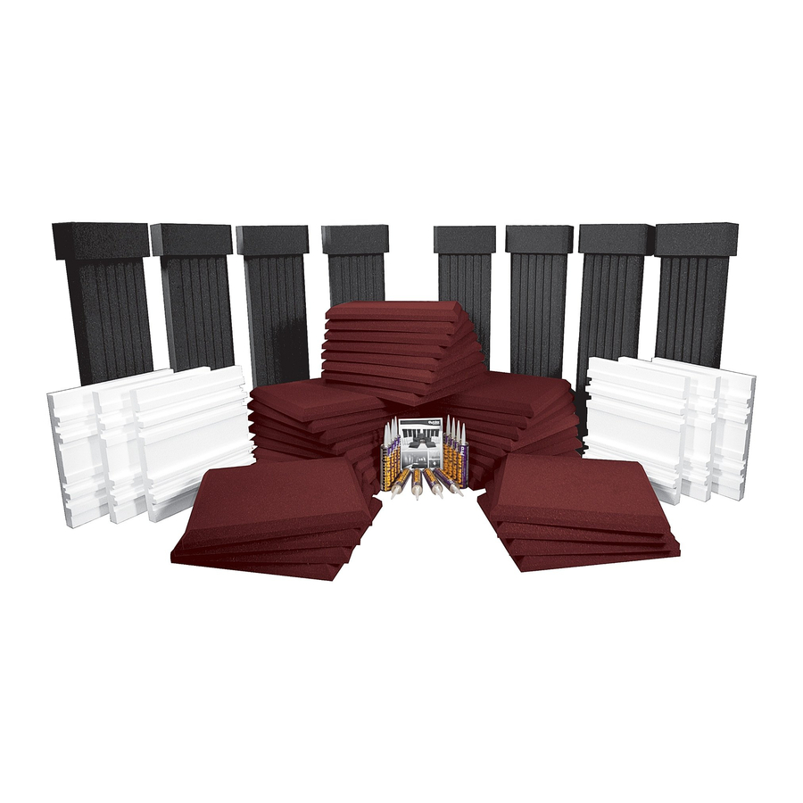 Auralex Acoustics SonoFlat System SFS-184 Installation Manuallines