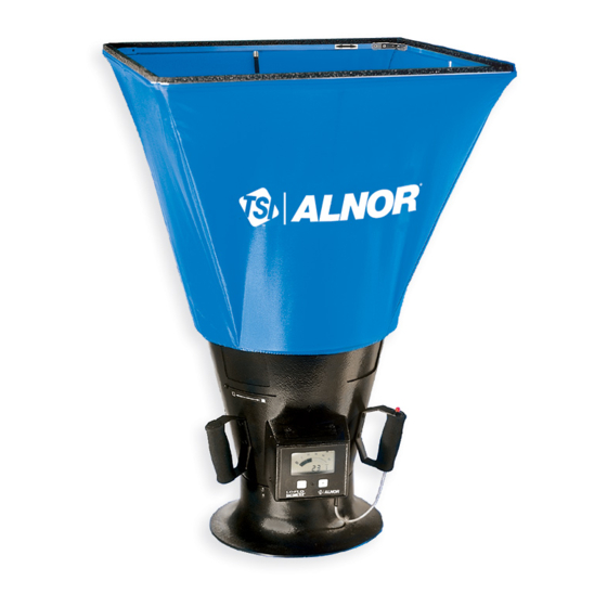 TSI Incorporated Alnor LoFlo Balometer Owner's Manual