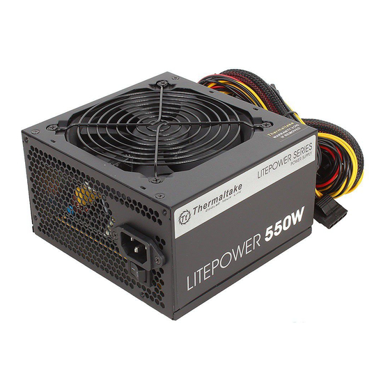 Thermaltake LITEPOWER PRO 550W User Manual