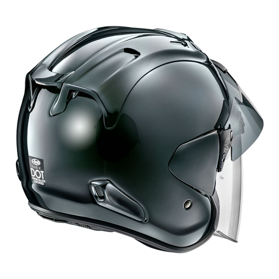 Arai Helmet RAM-X Operation Instructions Manual