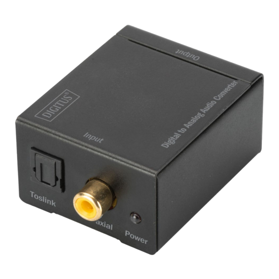 Digitus DS-40133 Manual