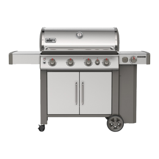 Weber GENESIS II SP-335 GBS Owner's Manual