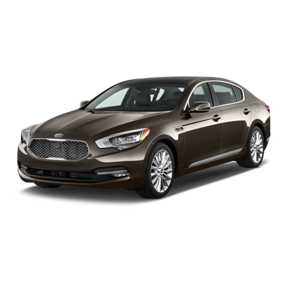 Kia K 900 2017 Features & Functions Manual