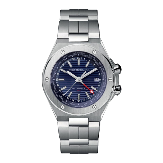 Michel Herbelin CAP CAMARAT GMT 1445/B15 Instructions Manual