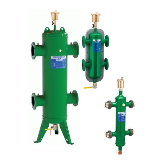 CALEFFI NA548 Series Installation, Commissioning And Servicing Instructions