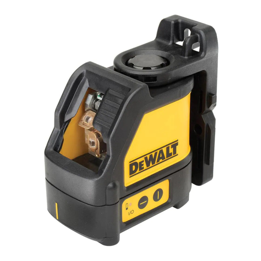 DeWalt LaserChalkLine DW088 / DW088K / DW088CG / DW088K-AR Manual