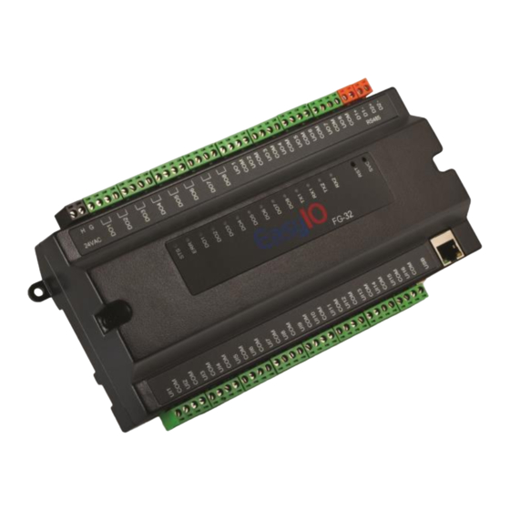 EasyIO FG-32 Installation Manual