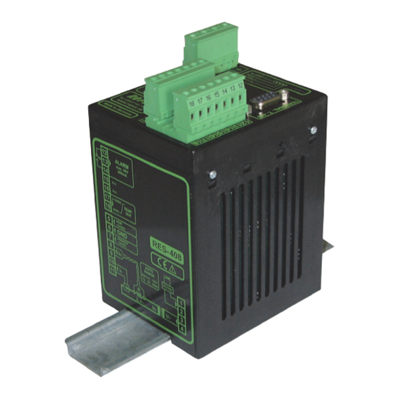 Ropex RESISTRON RES-408 Operating	 Instruction